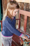 Lana Grossa KINDERPULLOVER Landlust Alpaka Merino 160