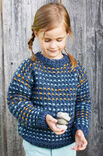 Lana Grossa KINDERPULLOVER Landlust Winterwolle