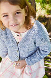 Lana Grossa KINDERSTRICKJACKE Landlust Sommerseide