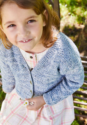 KINDERSTRICKJACKE Landlust Sommerseide von Lana Grossa