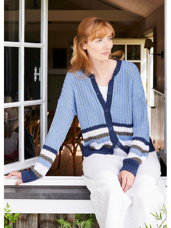 Lana Grossa DAMENJACKE Landlust Sommerseide