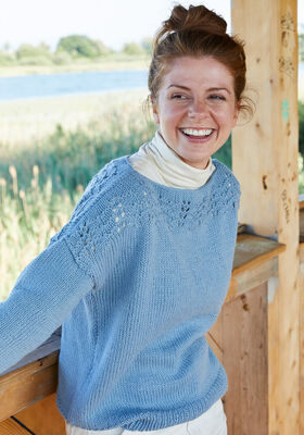PULLOVER Landlust Alpaka Merino 100 von Lana Grossa