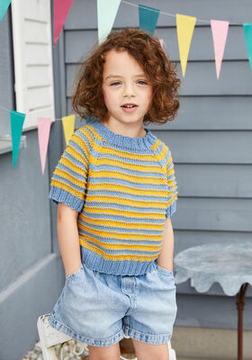 KINDERSHIRT Landlust Baumwolle von Lana Grossa