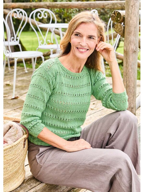 Lana Grossa PULLOVER Landlust Sommerseide