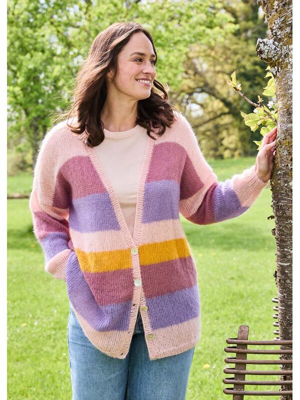 Lana Grossa JACKE Landlust-Kidmohair