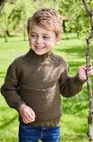 Lana Grossa KINDERPULLOVER Landlust Naturwolle
