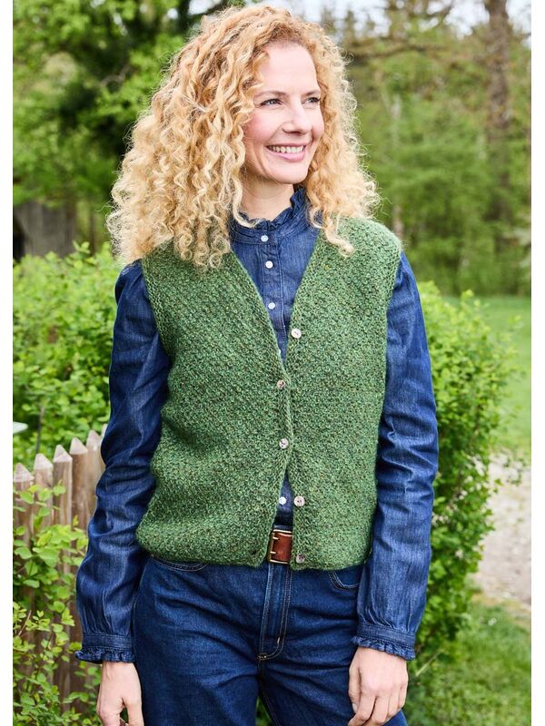 Lana Grossa WESTE Landlust Soft Tweed 180 & Landlust Kidmohair