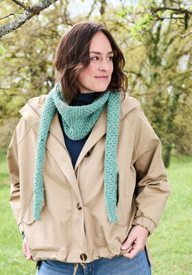 SCHMALES TUCH Landlust Soft Tweed 180 & Landlust Kidmohair von Lana Grossa
