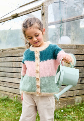 STRICKJACKE FÜR KINDER Landlust Kidmohair von Lana Grossa