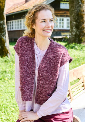DAMENWESTE Landlust Soft Tweed 180 & Landlust Kidmohair von Lana Grossa