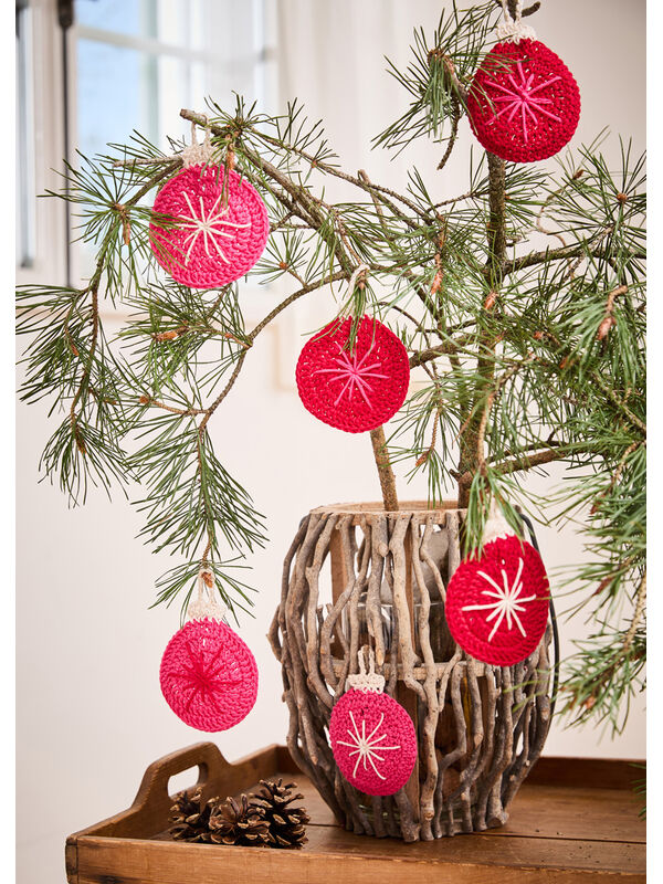 Lana Grossa WEIHNACHTSKUGELN Landlust Baumwolle