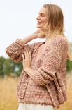 Lana Grossa TOP IM RIPPENSTRUKTURMUSTER Certo Print