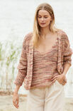 Lana Grossa CARDIGAN IM RIPPENSTRUKTURMUSTER Certo Print