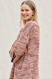 Lana Grossa CARDIGAN IM RIPPENSTRUKTURMUSTER Certo Print