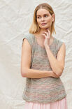 Lana Grossa TOP MIT WELLENMUSTER Solo Lino Print