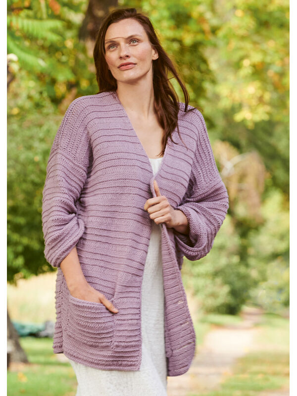 Lana Grossa CARDIGAN IM MUSTERMIX Fourseason