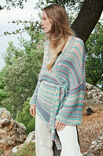Lana Grossa JACKE IM RIPPENMUSTER Aruba & Solo Lino