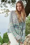Lana Grossa JACKE IM RIPPENMUSTER Aruba & Solo Lino