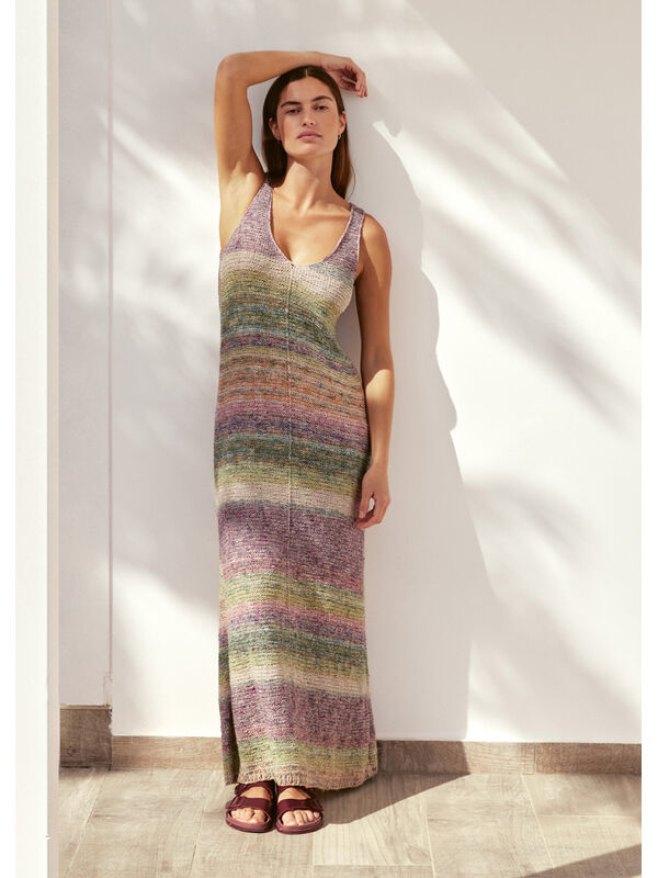Lana Grossa MAXIKLEID Mosaico