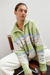 Lana Grossa PULLOVER Cool Merino, Lala Berlin Lovely Cotton & Lovely Cotton Inserto