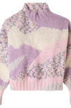 Lana Grossa PULLOVER Brushy & Brushy Print (lala Berlin)