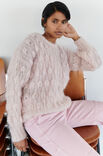 Lana Grossa PULLOVER TROPFENMUSTER Mohair Moda