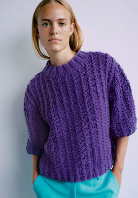 KURZARM-PULLOVER Merino Cardato von Lana Grossa