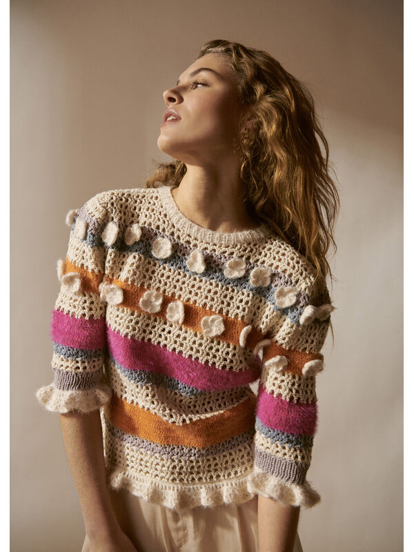 Lana Grossa PULLOVER Fourseason, Brigitte No. 4 & Per Fortuna