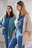 Lana Grossa PONCHO-TUCH LIFFEY Ecopuno & Setasuri