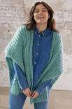 Lana Grossa PONCHO-TUCH LIFFEY Ecopuno & Silkhair