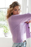 Lana Grossa CARDIGAN COSMO Ecopuno