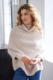 Lana Grossa SWEATER QUIET CITY Cool Wool & Setasuri