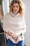Lana Grossa SWEATER QUIET CITY Cool Wool & Setasuri
