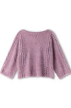 Lana Grossa LUNA SWEATER Natural Superkid Tweed