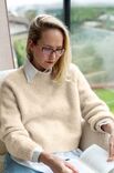 Lana Grossa WENDINGERSWEATER LIGHT Natural Alpaca Pelo & Silkhair