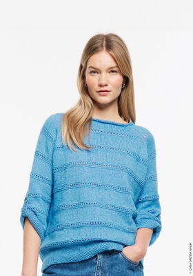LETIZIA SWEATER Ecopuno von Lana Grossa