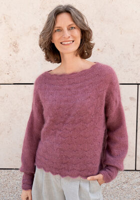 DREAMCLOUD SWEATER Silkhair von Lana Grossa