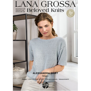 Lana Grossa ALESSANDRA SHIRT - Beloved Knits No. 8