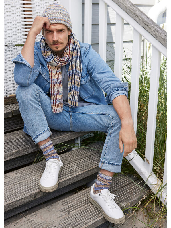 Lana Grossa SCHAL Cool Wool Duetto & Ecopuno