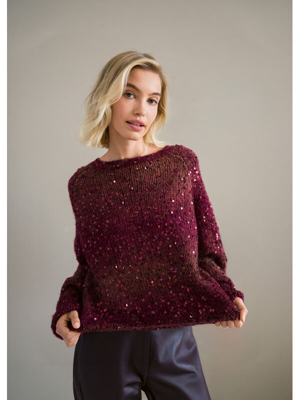Lana Grossa PULLOVER Ecopuno Sfumato & Cosmo