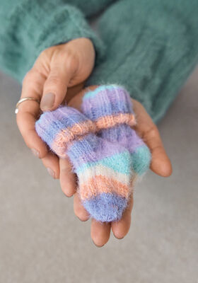BABYSOCKEN Cosy Socks Multi Stripes von Lana Grossa