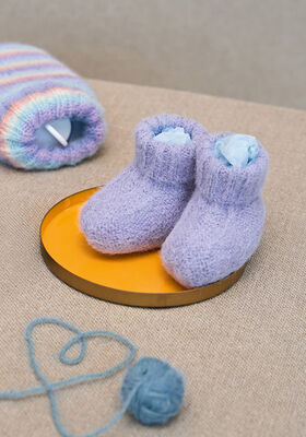 BABYSCHUHE Cosy Socks von Lana Grossa