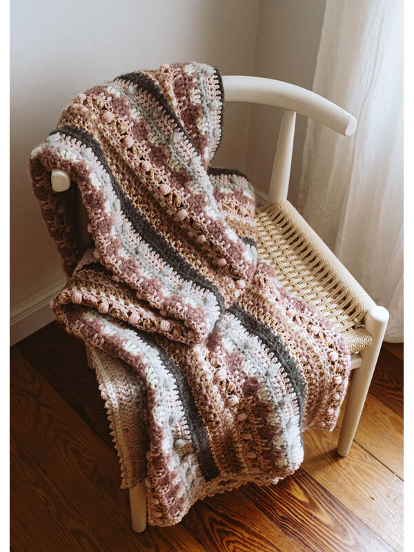 Lana Grossa DECKE Alta Moda Alpaca, Brigitte No. 2, Cool Merino Uni/Print, Alpaca Moda