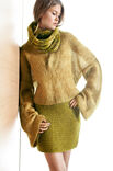 Lana Grossa PULLOVER MIT V-AUSSCHNITT UND WEITEN ÄRMELN Silkhair