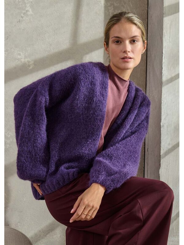 Lana Grossa OVERSIZE-JACKE Alpaca Air II