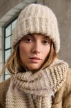 Lana Grossa MÜTZE Alpaca Air II & Brillino