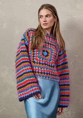 HÄKELPULLOVER Basta & Alpaca Air II von Lana Grossa