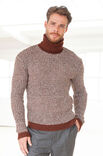 Lana Grossa ROLLKRAGENPULLOVER Alta Moda Alpaca