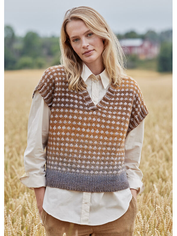 Lana Grossa V-PULLOVER Gomitolo Alpaca