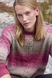 Lana Grossa PULLOVER MIT ZÖPFEN Gomitolo Alpaca